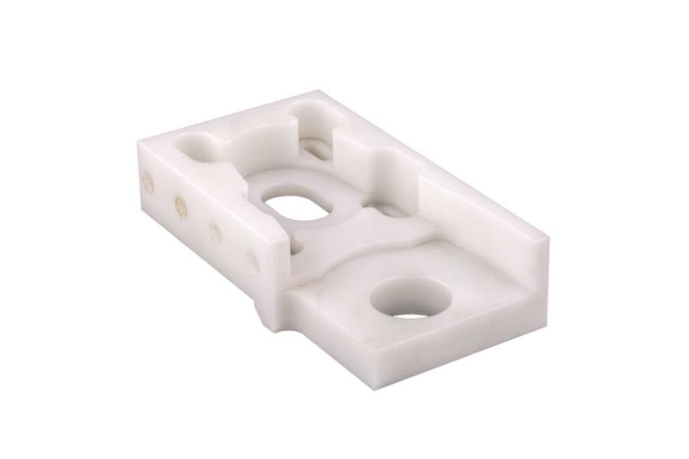 Prototype adjustable bearing block in Acetal